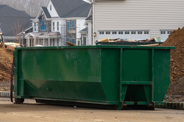 we can provide recycling options for materials placed in the construction dumpsters